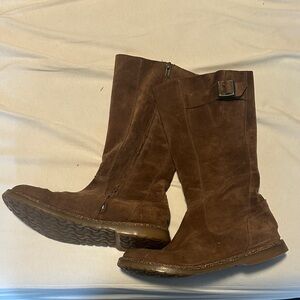 Birkenstock Brown Suede Women's Boots- Rare size 41 / 10